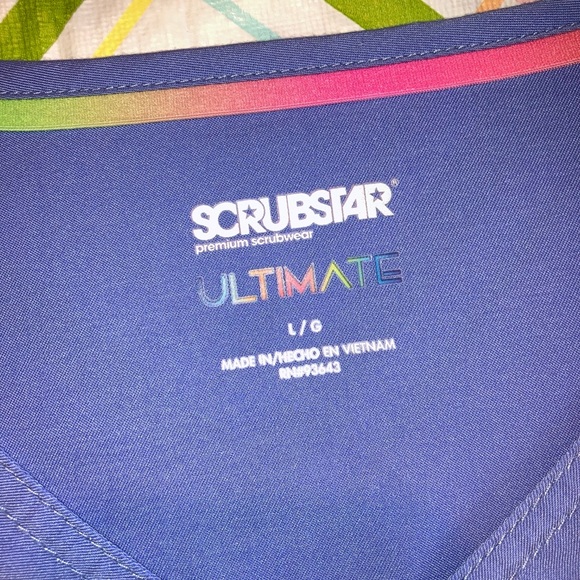 Scrub top - Picture 2 of 2